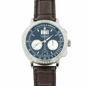 A. Lange & Söhne Diamond Up Down Watch Ref. Datograph Baguette - 405.835