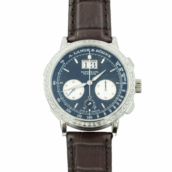 A. Lange & Söhne Diamond Up Down Watch Ref. Datograph Baguette - 405.835