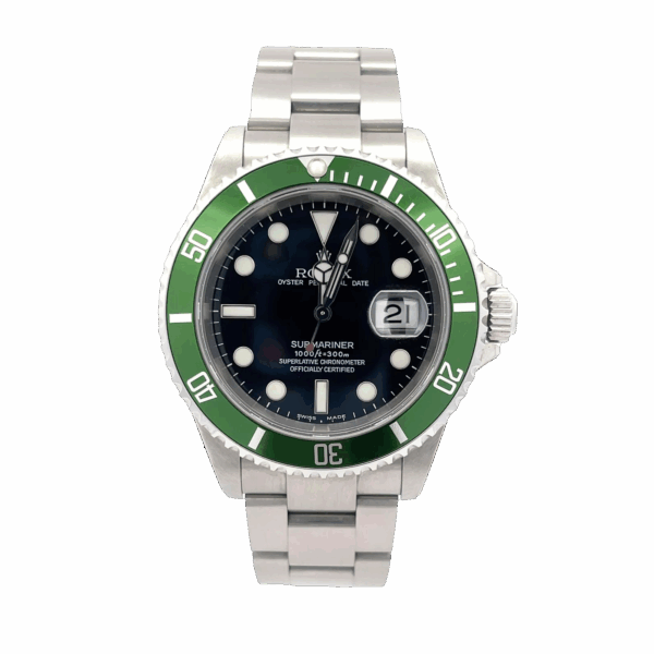 Rolex Submariner Date "Kermit" Fat Four - 16610LV