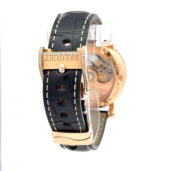 Breguet Marine Ii Chronograph With Baguette Diamond Bezel - 5829BR/8R/9ZU DD0D - Image 3