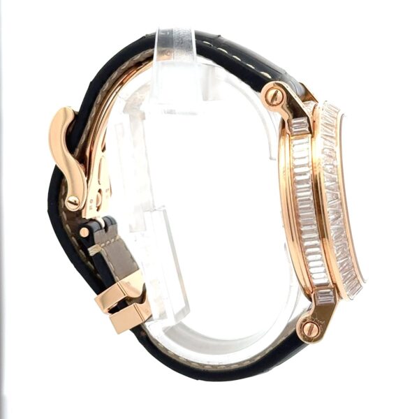 Breguet Marine Ii Chronograph With Baguette Diamond Bezel - 5829BR/8R/9ZU DD0D - Image 4
