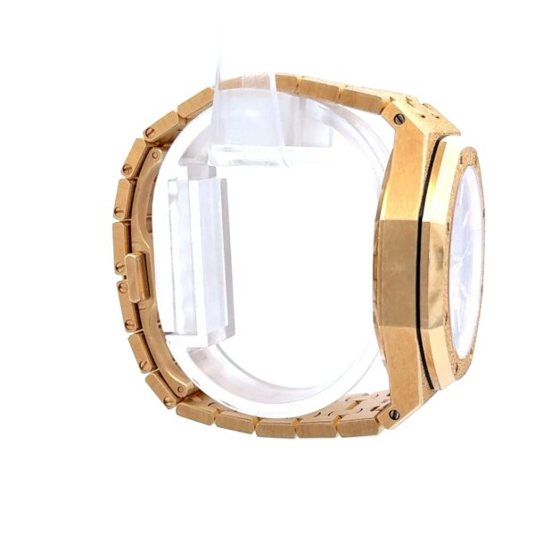 Audemars Piguet Royal Oak Lady Frosted Gold Carolina Bucci "Mirror Dial" - 15454BA.GG.1259BA.02 - Image 2