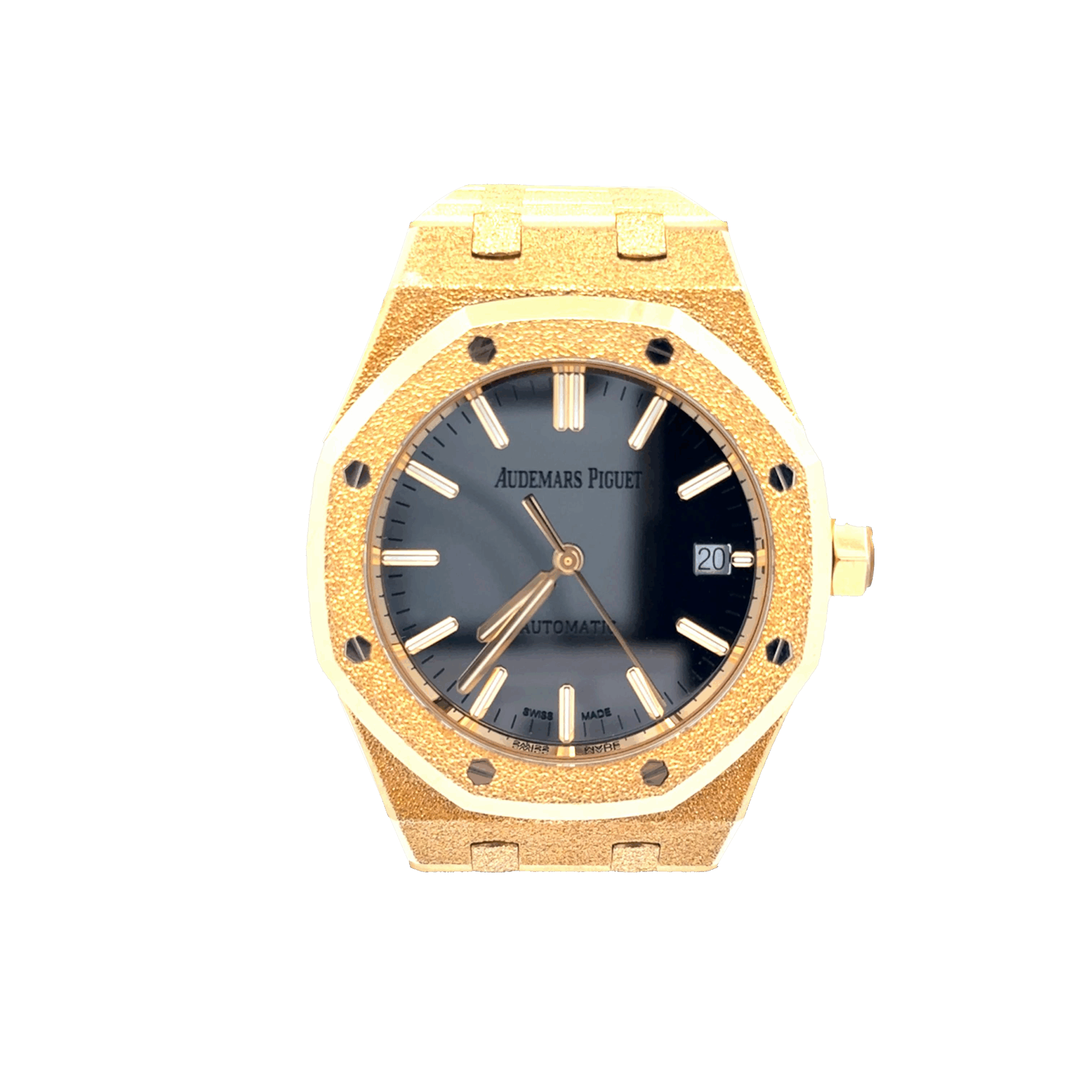 Audemars Piguet Royal Oak Lady Frosted Gold Carolina Bucci "Mirror Dial" - 15454BA.GG.1259BA.02