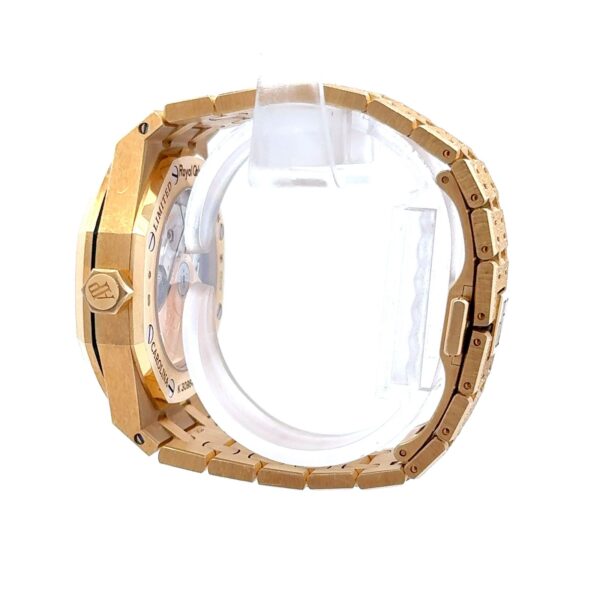 Audemars Piguet Royal Oak Lady Frosted Gold Carolina Bucci "Mirror Dial" - 15454BA.GG.1259BA.02 - Image 4