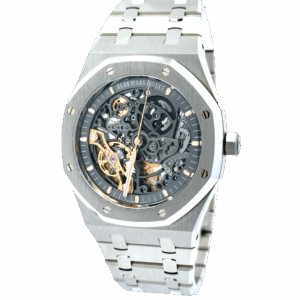 Audemars Piguet Royal Oak Double Balance Wheel Openworked NEW - 15407ST.OO.1220ST.01