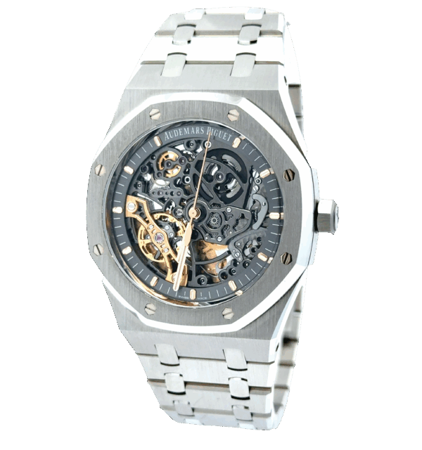 Audemars Piguet Royal Oak Double Balance Wheel Openworked NEW - 15407ST.OO.1220ST.01