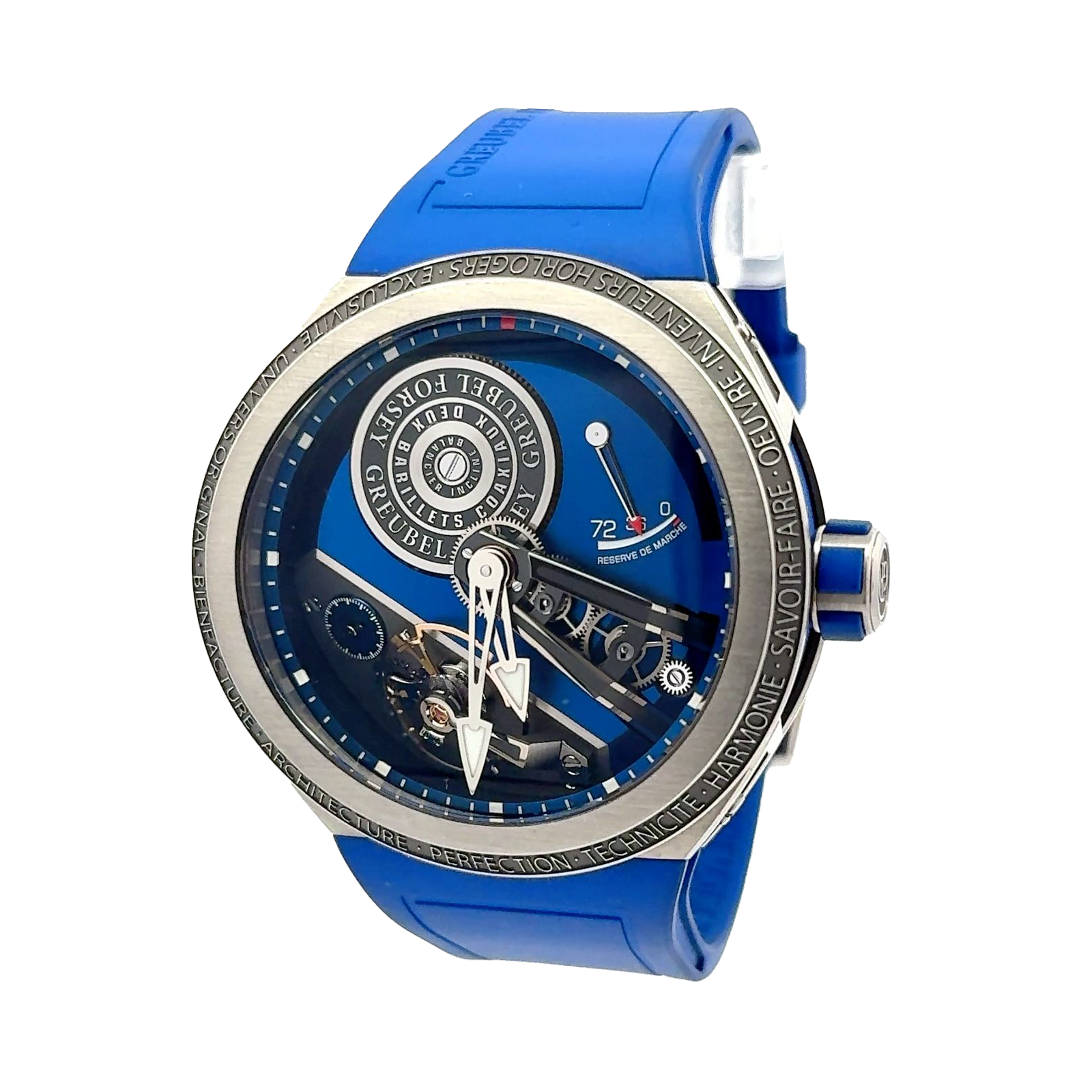 Greubel Forsey Balencier S Blue - Balencier S Blue