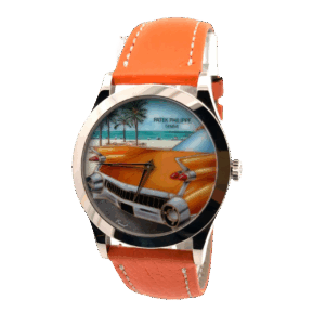 Patek Philippe Calatrava Enamel American Car - 5089G-149