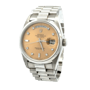 Rolex Day-Date 36 Salmon Dial - 18206