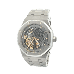 Audemars Piguet Royal Oak Double Balance Wheel Openworked NEW - 15407ST.OO.1220ST.01
