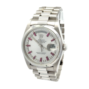 Rolex Day-Date 36 Ruby Dial