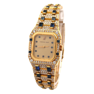 Audemars Piguet Royal Oak - Rectangular Diamonds & Sapphire