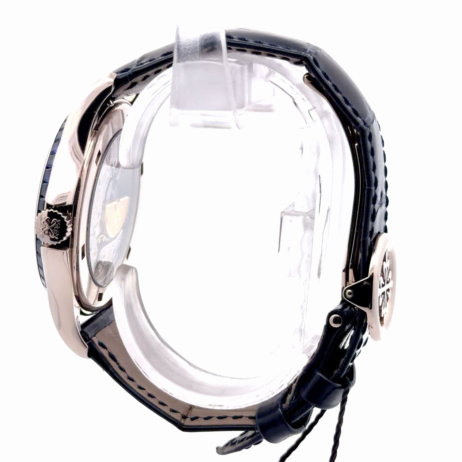 Patek Philippe World Time Blue Sapphire Bezel 3 Pieces Ever Made - Image 7