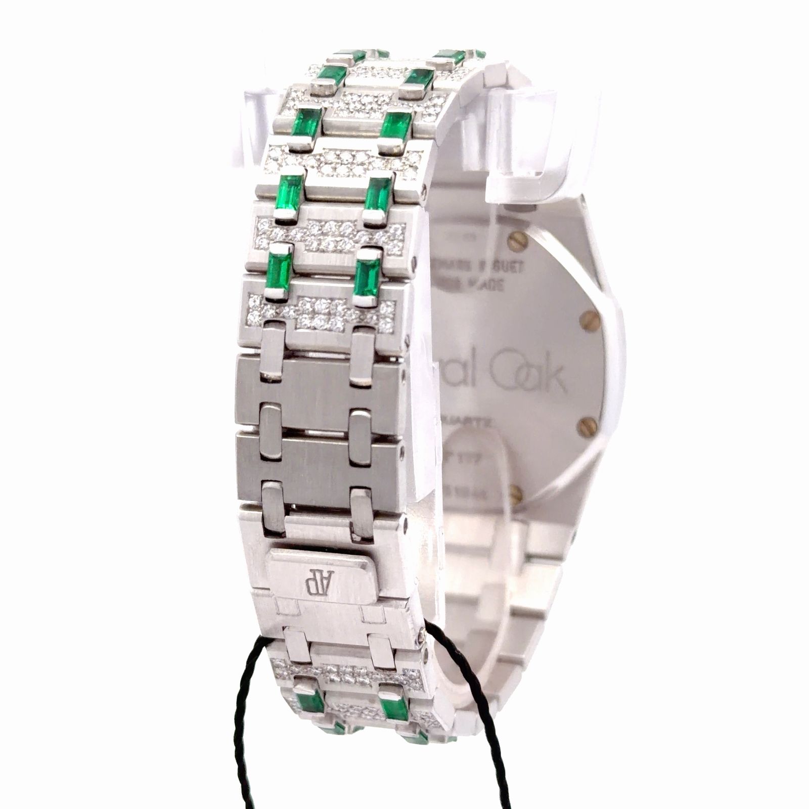 Audemars Piguet Royal Oak Factory Full Pave & Emerald Limited 5 Pcs - Image 5