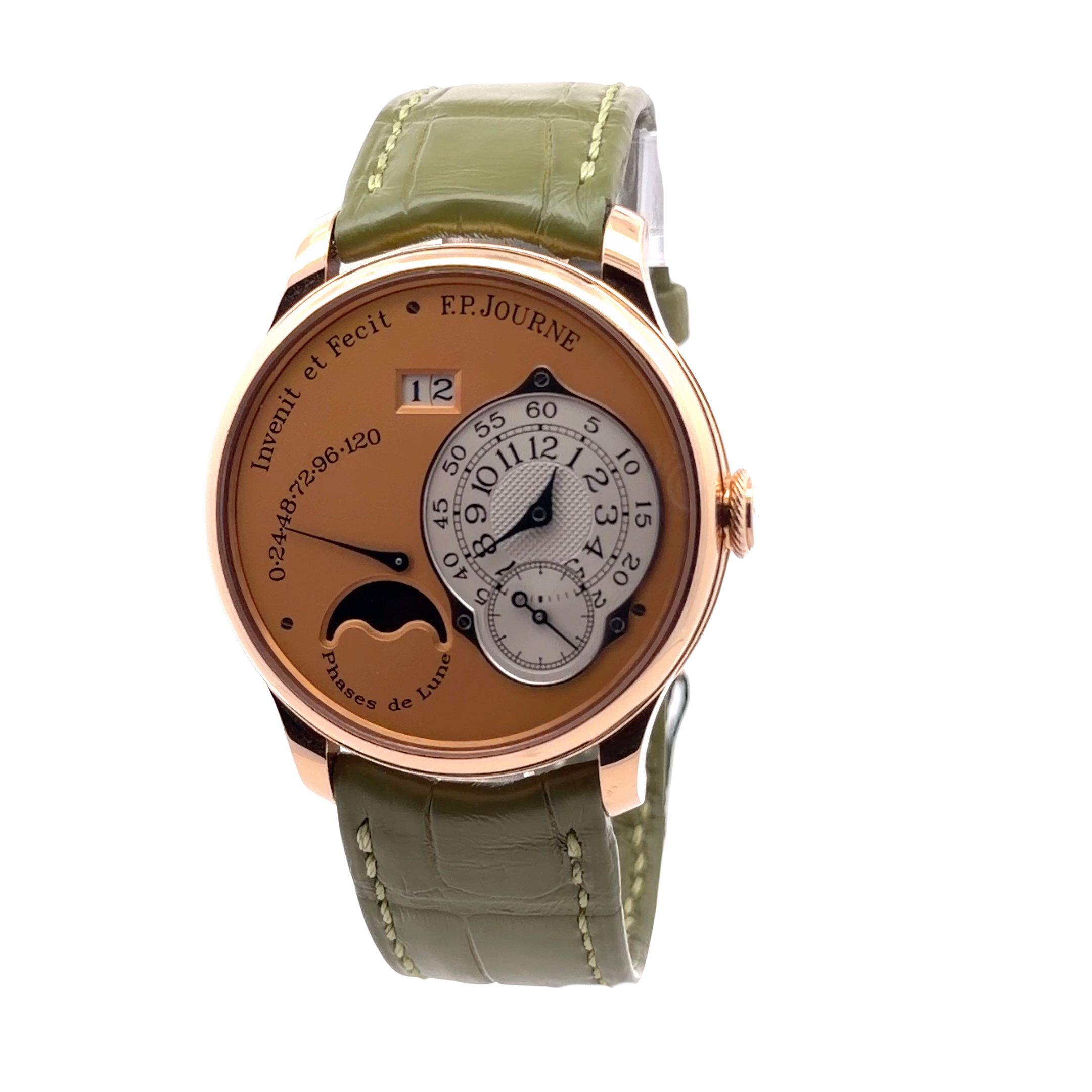 F.P.Journe Octa Lune 38mm Yellow Salmon Dial