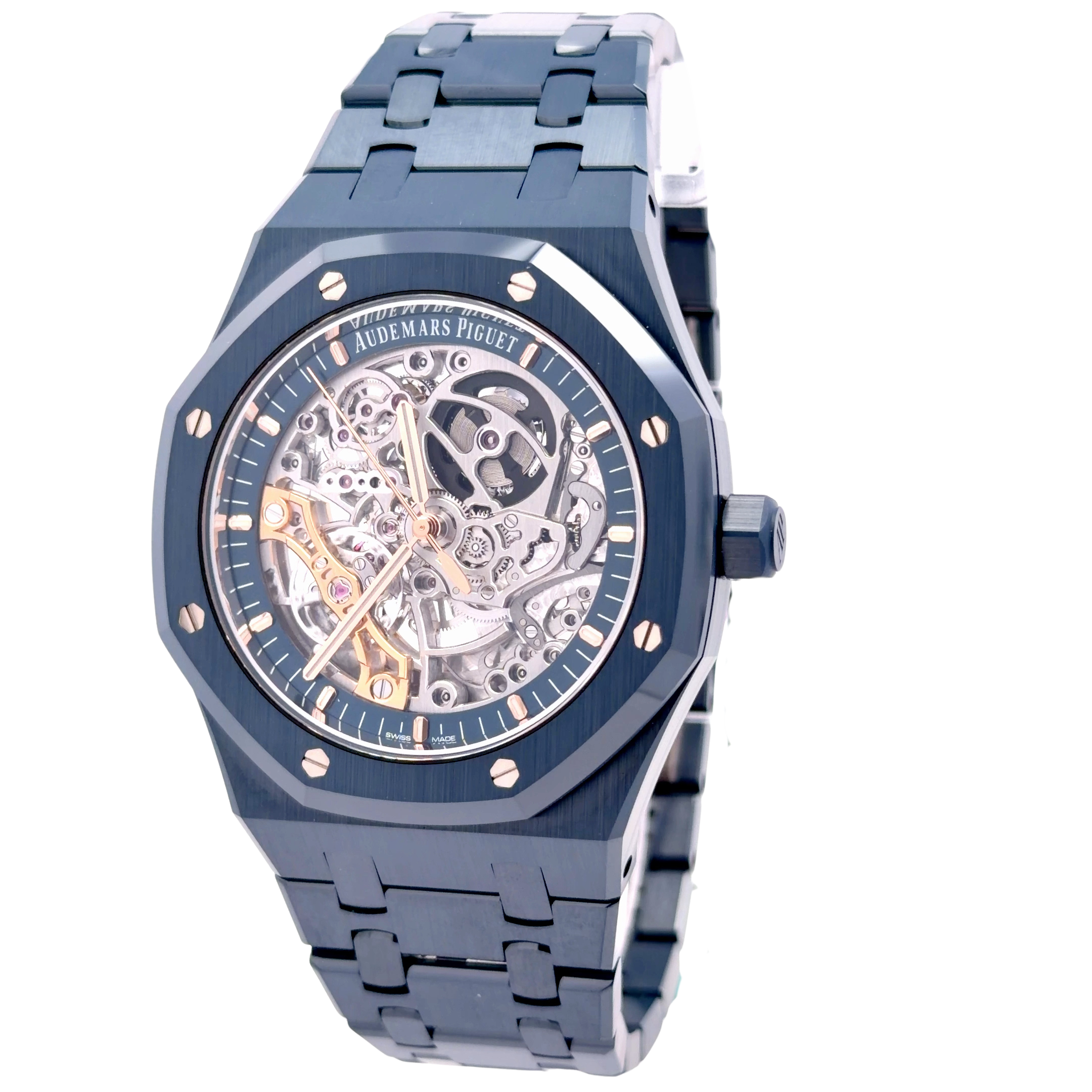 New Audemars Piguet Double Balance Wheel Openworked Bleu Nuit Nuage