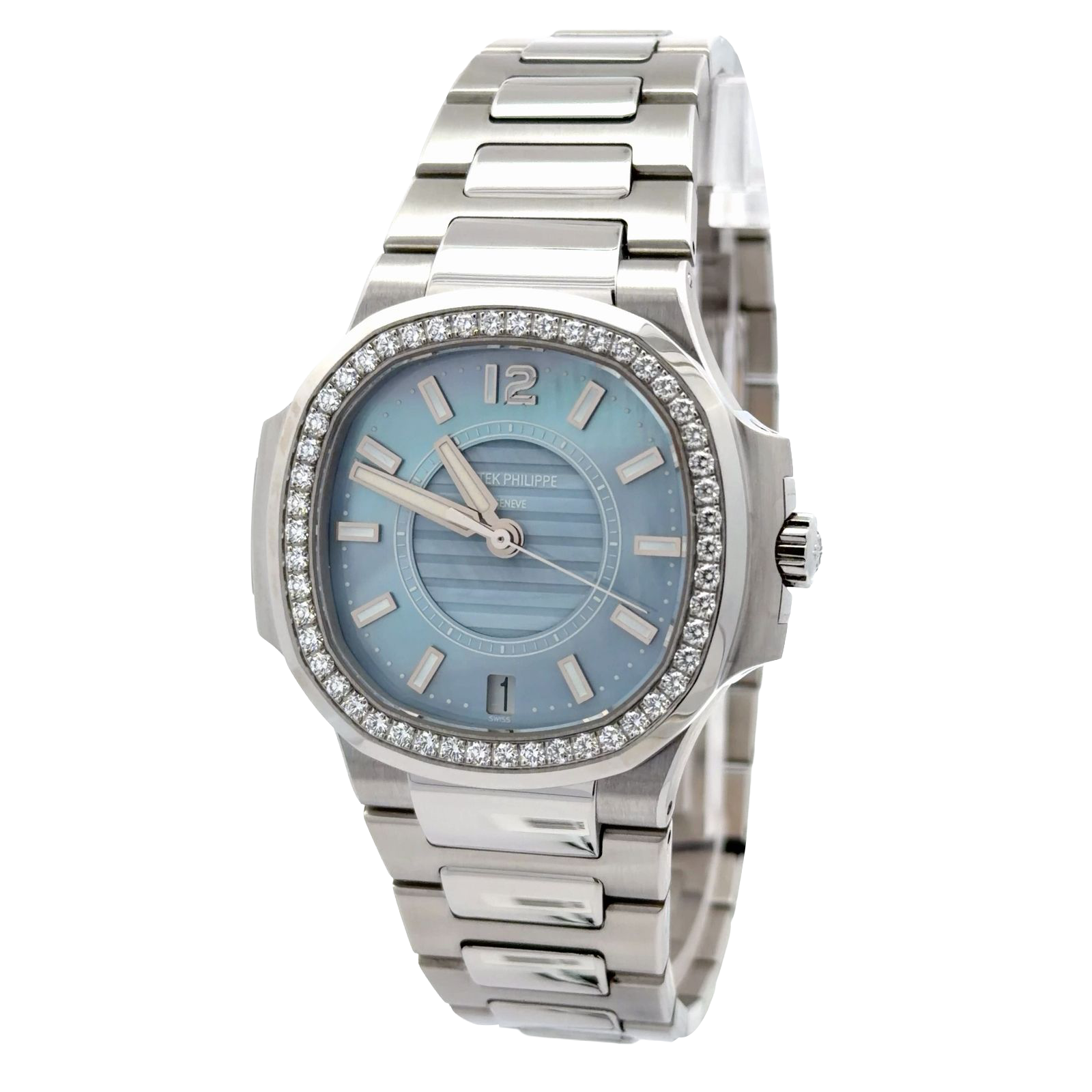 Patek Philippe Nautilus MOP Blue Dial 7008/1A-001