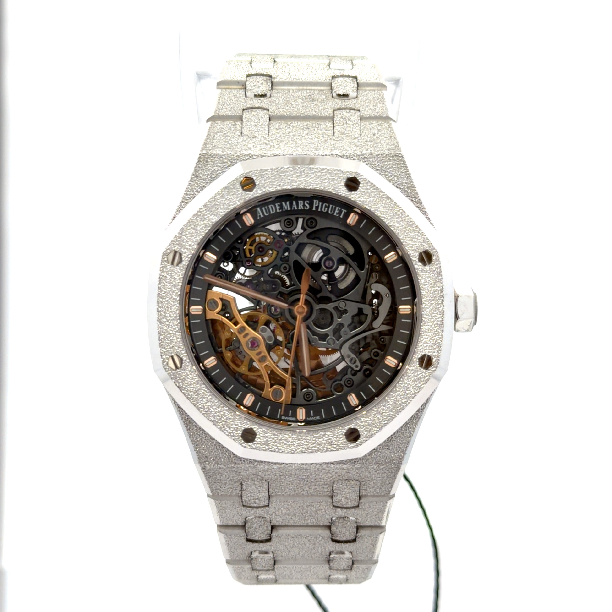 Audemars Piguet Royal Oak Double Balance Wheel Openworked Frosted Gold - Image 2