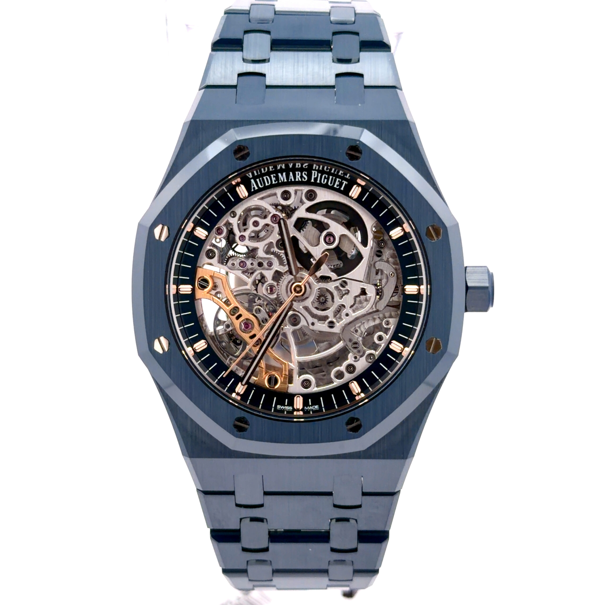 New Audemars Piguet Double Balance Wheel Openworked Bleu Nuit Nuage - Image 2