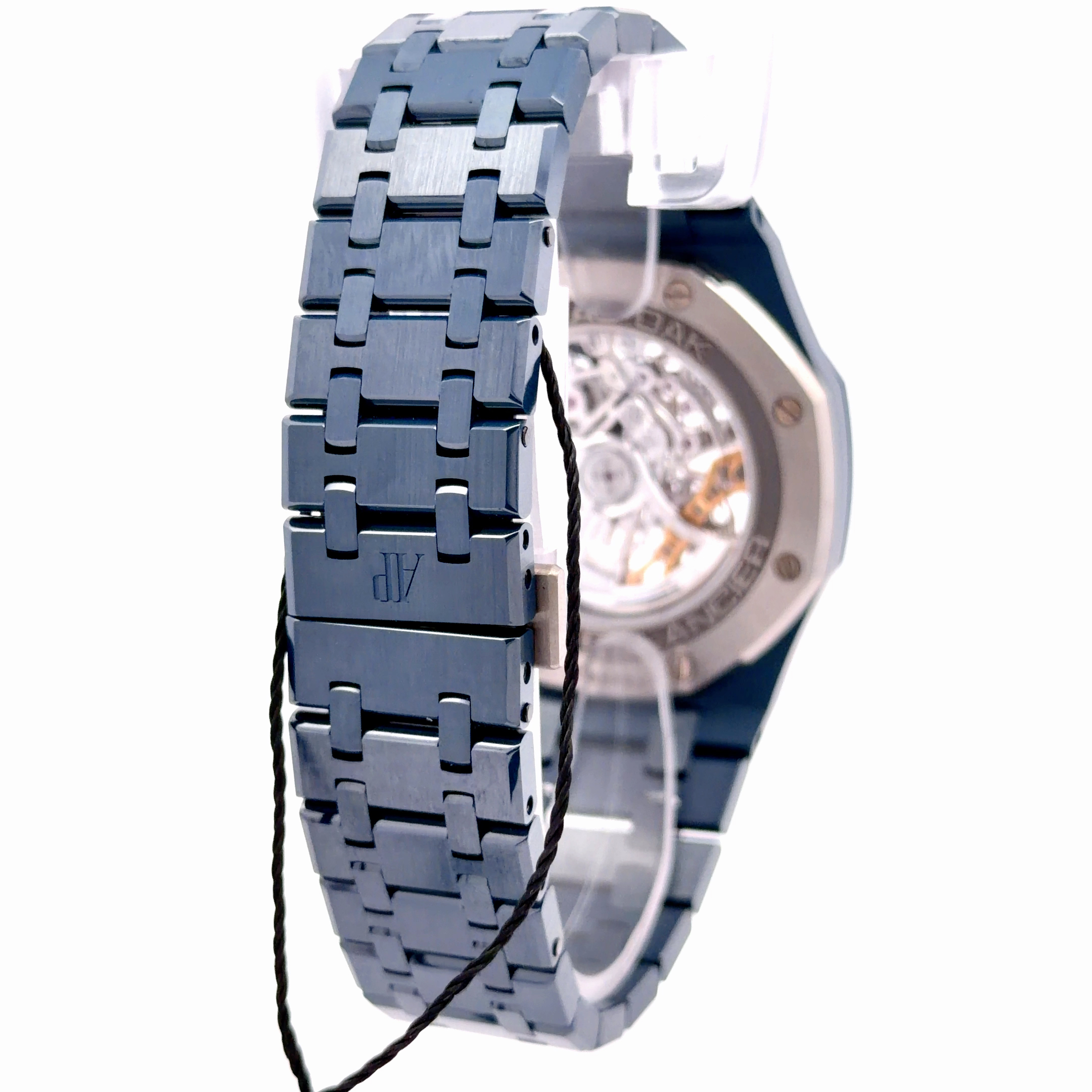 New Audemars Piguet Double Balance Wheel Openworked Bleu Nuit Nuage - Image 4