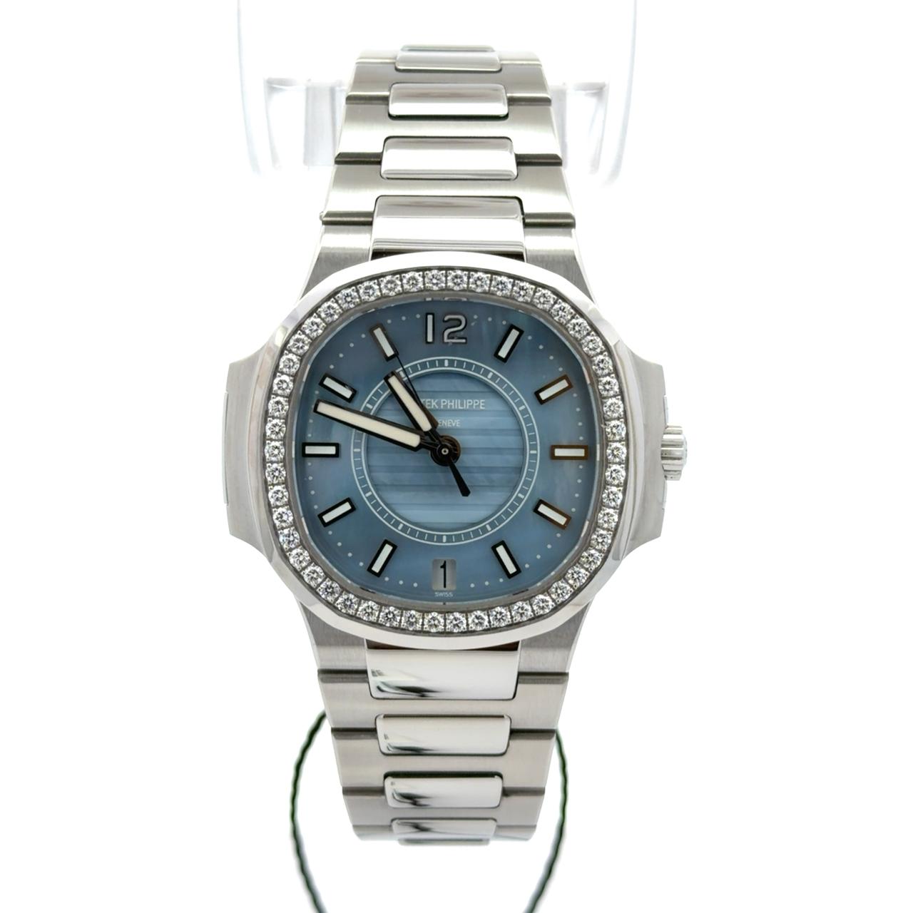 Patek Philippe Nautilus MOP Blue Dial 7008/1A-001 - Image 2