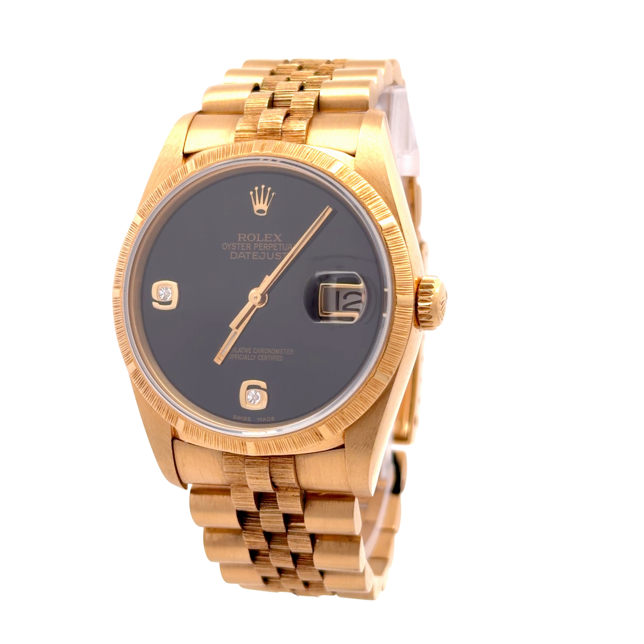 Rolex Datejust 36 Onyx Dial 16248
