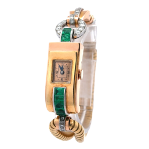 Patek Philippe Vintage Cocktail Emerald Watch